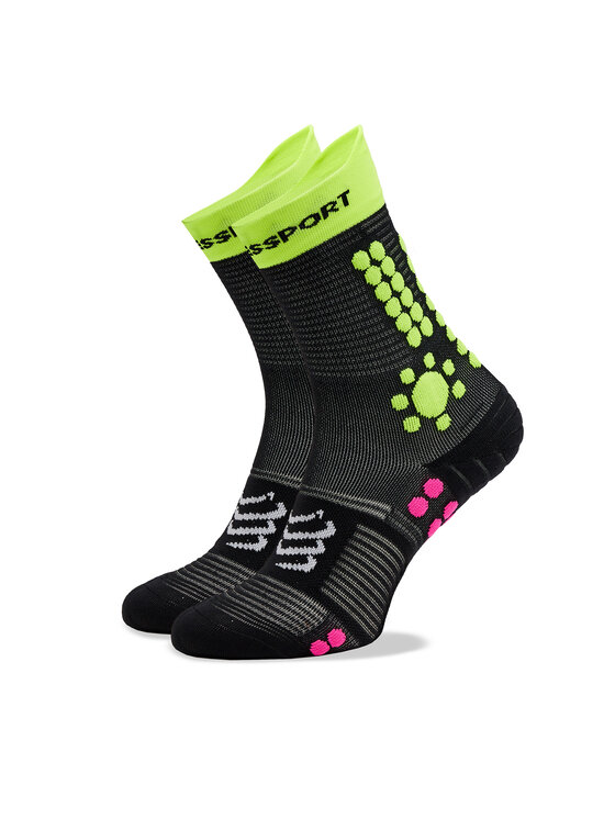 Șosete Înalte Unisex Compressport Pro Racing V4.0 Trail XU00048B Negru