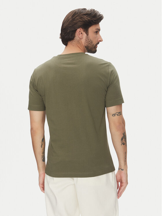 Marc O'Polo Marc O'Polo T-Shirt 523 2012 51382 Zielony Regular Fit