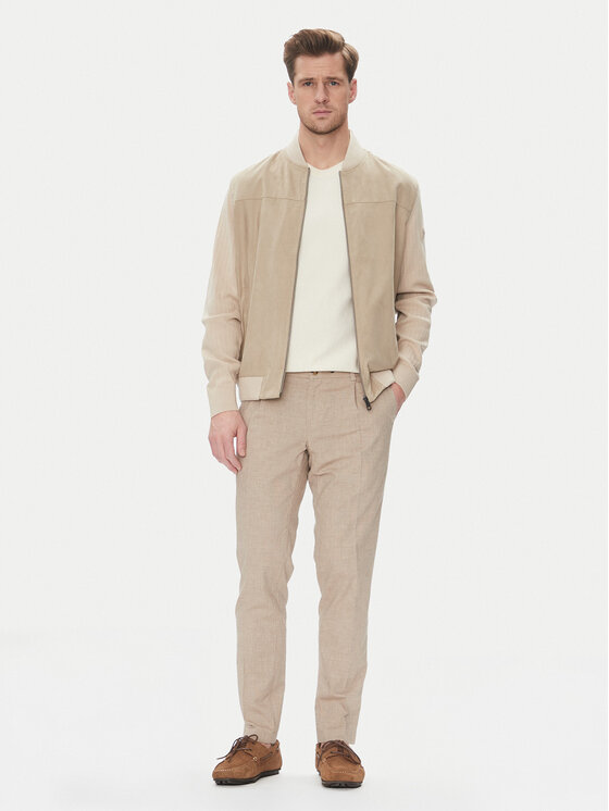 Bugatti Bugatti Bomberjacke 7600-75527C Beige Regular Fit