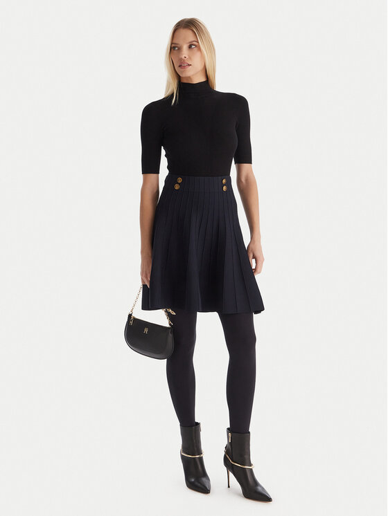 Guess Guess Мини пола W5YD65 Z0130 Тъмносин Regular Fit