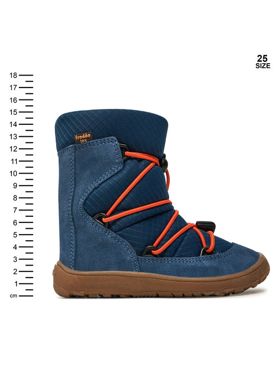 Froddo Froddo Zimske čizme Barefoot Tex Track Wool G3160239-2 M Plava