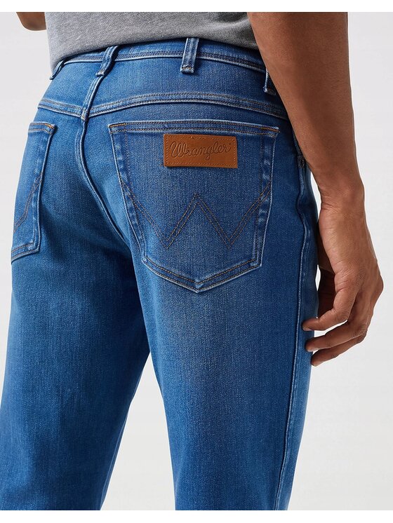 Wrangler Wrangler Jeansy Texas Niebieski Straight Fit