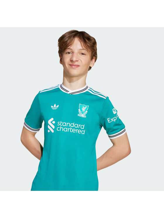 adidas adidas Koszulka techniczna Liverpool FC 25/26 Third Jersey Zielony Regular Fit
