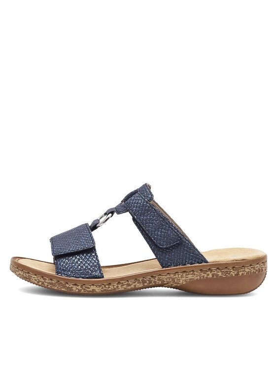 Rieker Rieker Iešļūcenes 628P9-14 Tumši zils