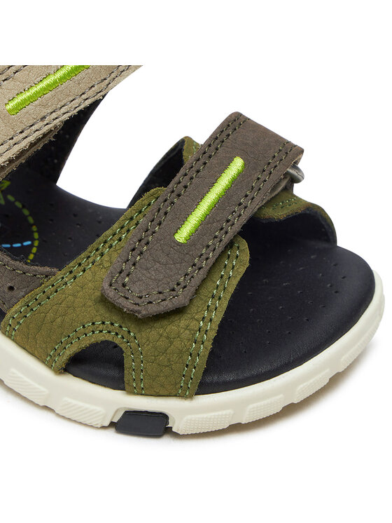 ECCO ECCO Sandály Mini Stride 76114152334 Zelená