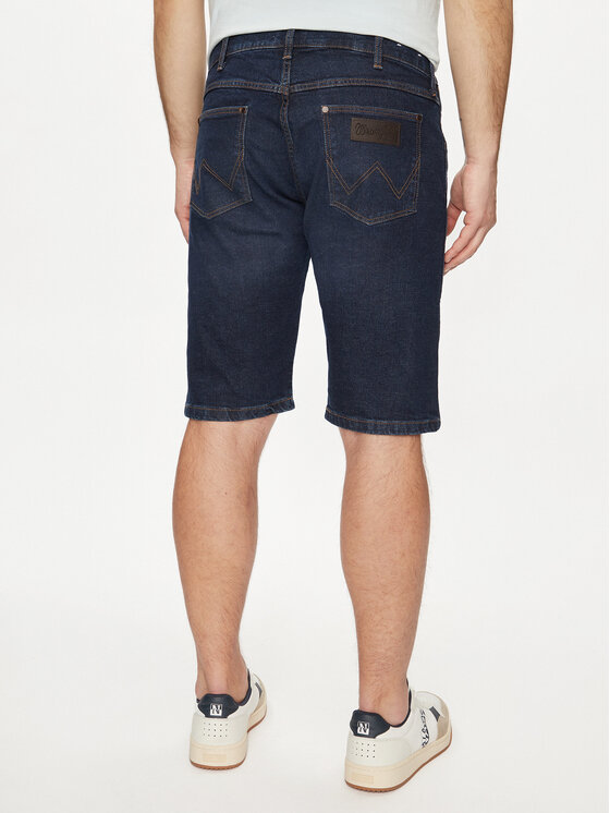 Wrangler Wrangler Pantaloncini di jeans Colton 112350823 Blu scuro Slim Fit