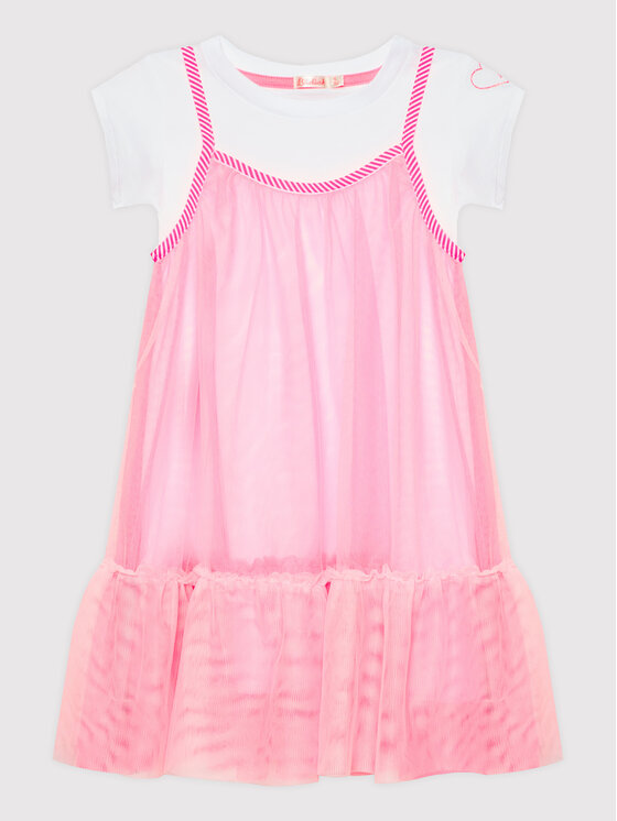 Billieblush Kasdieninė suknelė U12722 Rožinė Regular Fit