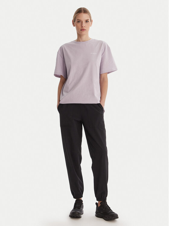 Columbia Columbia T-Shirt Rolling Bend™ 2120031 Μωβ Oversize