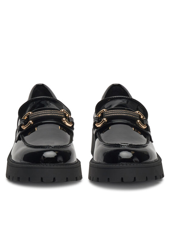 DeeZee DeeZee Loafersy 23038T235 Czarny