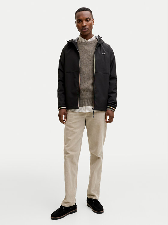 Jack & Jones Jack & Jones Átmeneti kabát Blualves 12291908 Fekete Regular Fit