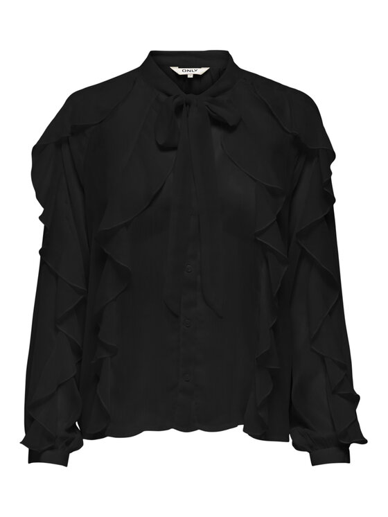 ONLY ONLY Cămașă Taryn 15360696 Negru Regular Fit