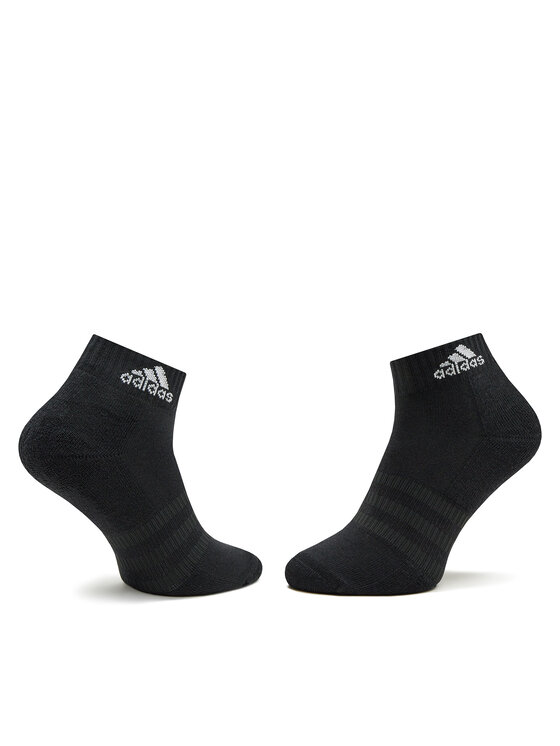 adidas adidas Krátké ponožky Cushioned Sportswear Ankle Socks 3 Pairs IC1277 Černá