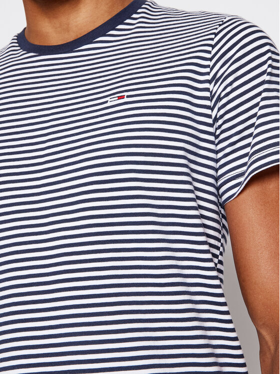 Tommy jeans classic sale stripe t shirt