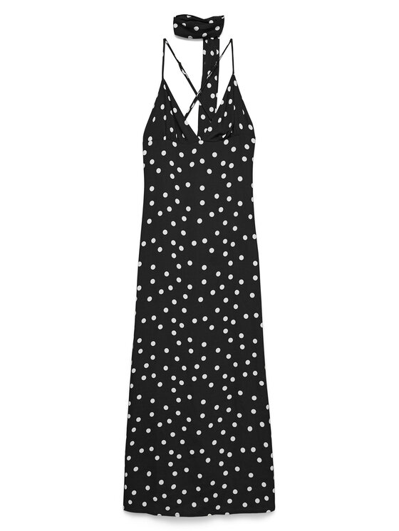 Vero Moda Vero Moda Sukienka letnia Elisa 10350647 Czarny Regular Fit