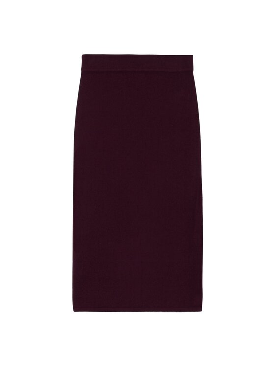 Oltre Oltre Gonna midi 1602E000047N029 Bordeaux Slim Fit