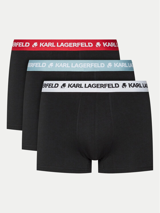 KARL LAGERFELD KARL LAGERFELD Bokserite komplekt 240M2108 Must