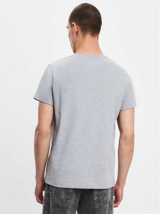 CAT by maniita lacitta CAT by maniita lacitta T-Shirt Printed men's t-shirt with CAT Szary Regular Fit
