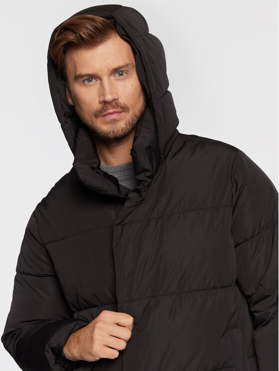 Trussardi Trussardi Зимно яке Memory 52S00742 Черен Regular Fit