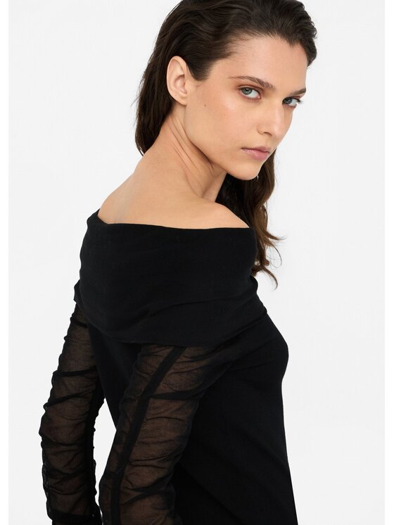 Liu Jo Liu Jo Maglione CF5033MS99E22222 Nero Slim Fit