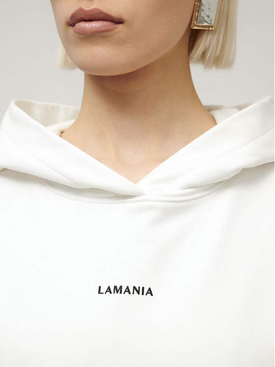 La Mania La Mania Felpa ARIA Bianco Classic Fit