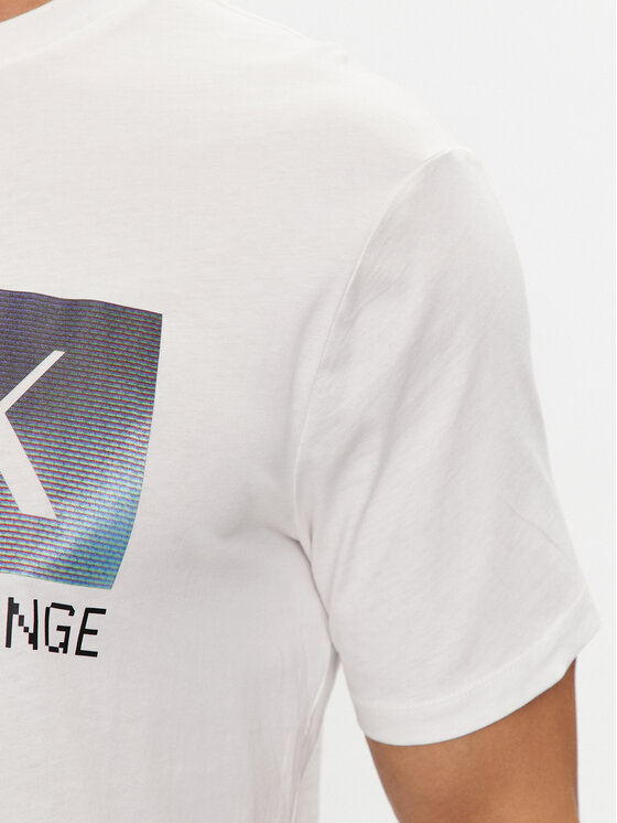 Armani Exchange Armani Exchange T-Shirt 3DZTJB ZJBYZ 1116 Bílá Regular Fit