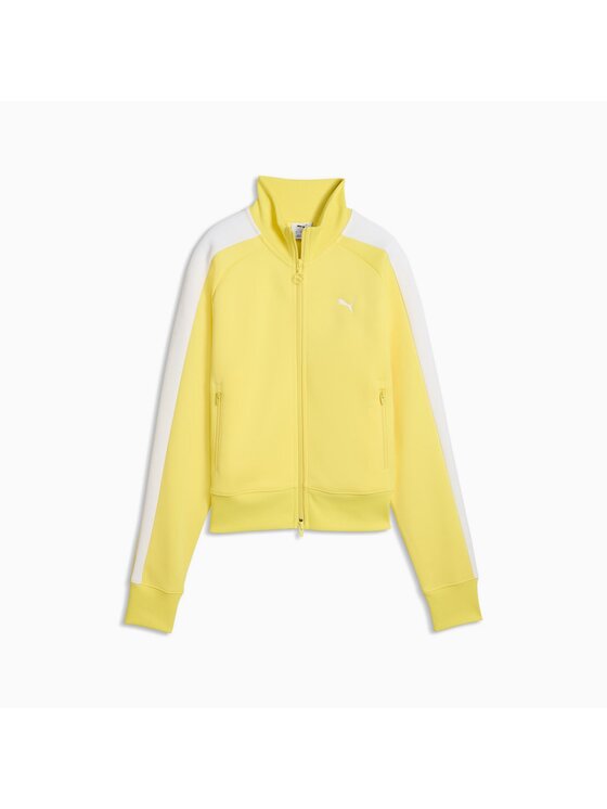 Puma Puma Bluza 629796 Żółty Regular Fit