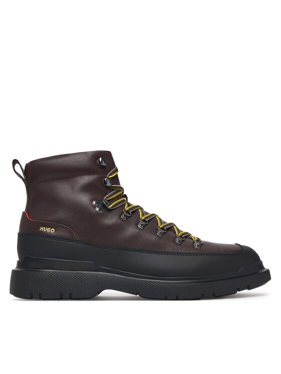 HUGO HUGO Schnürschuhe Nash 50573108 Dunkelbraun