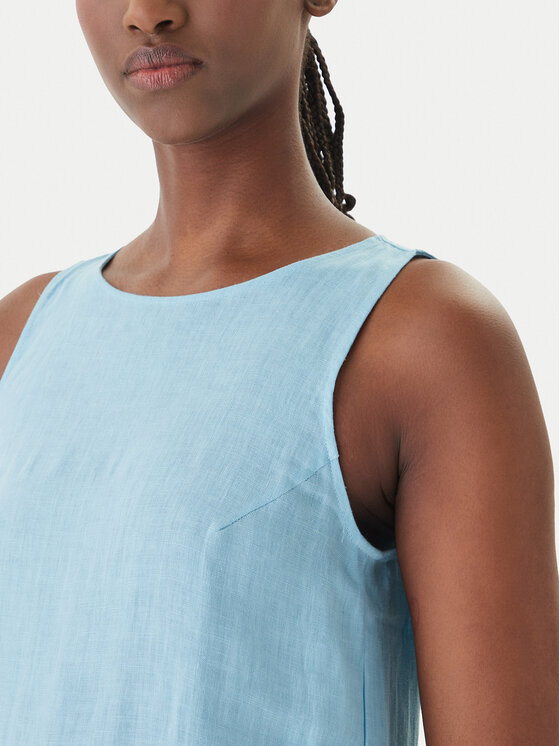 Marella Marella Sommerkleid Velo 2615221352 Himmelblau Regular Fit