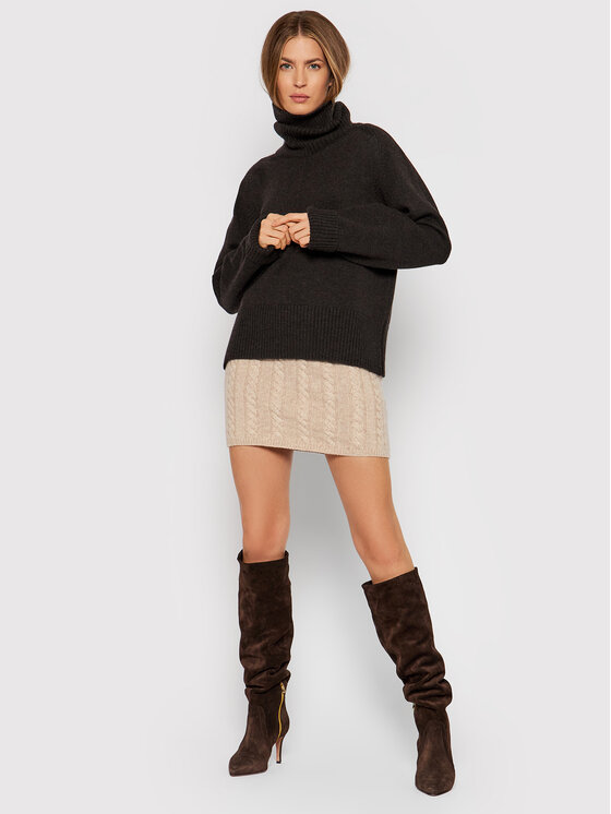 Guess Guess Mini sukně Diane W1BD22 Z2WJ0 Růžová Slim Fit