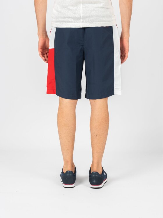 Tommy Hilfiger Tommy Hilfiger Σορτς DM0DM13220 Λευκό Regular Fit