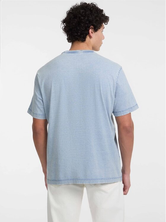 Guess Jeans Guess Jeans T-shirt 173619 Blu Classic Fit