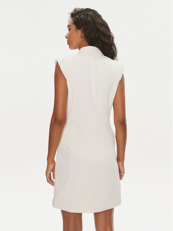 Liu Jo Liu Jo Коктейльна сукня CA4148 T2552 Écru Regular Fit