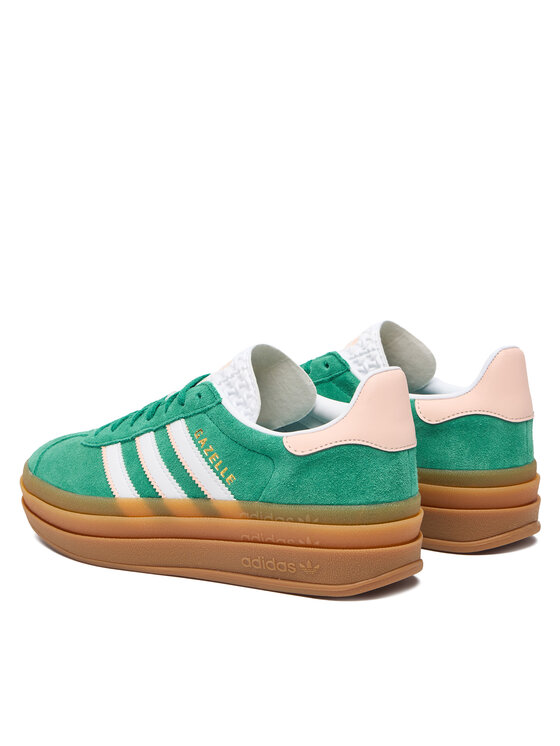 adidas adidas Sneakersy Gazelle Bold IH6455 Zelená