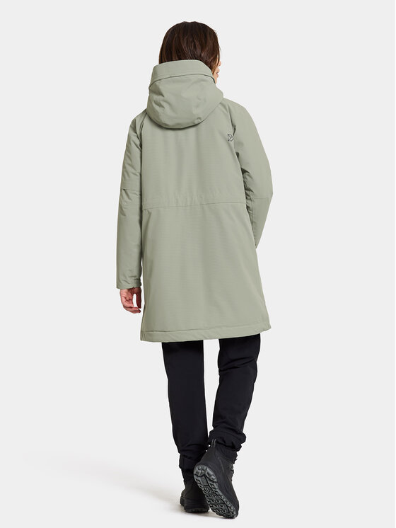 Didriksons Didriksons Parka Ella Wns Parka 2 504835 Zöld Regular Fit