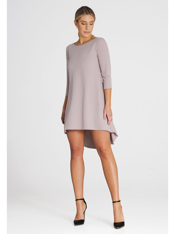 FIGL FIGL Vestito da giorno M988 Beige Regular Fit