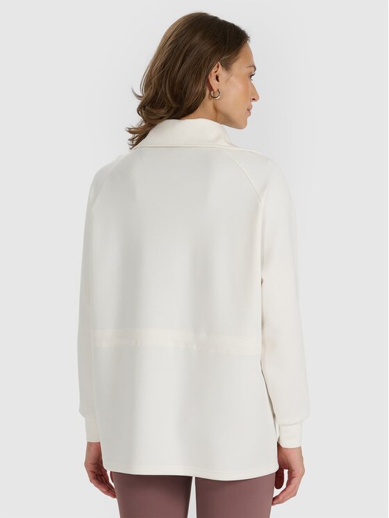 4F 4F Felpa 4FRAW25TSWSF2463-11S Bianco Oversize