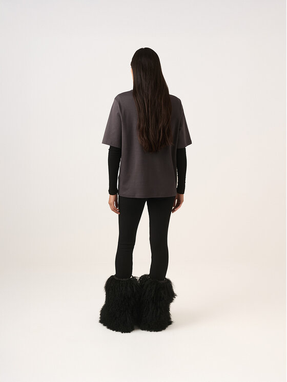 La Mania La Mania Blusa LUCY 6 Grigio Classic Fit