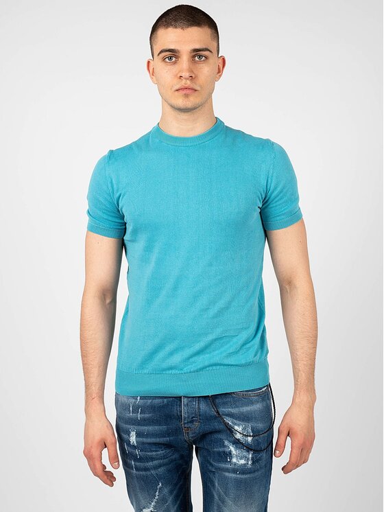 Xagon Xagon T-shirt P23 081K 1200K Blu Regular Fit