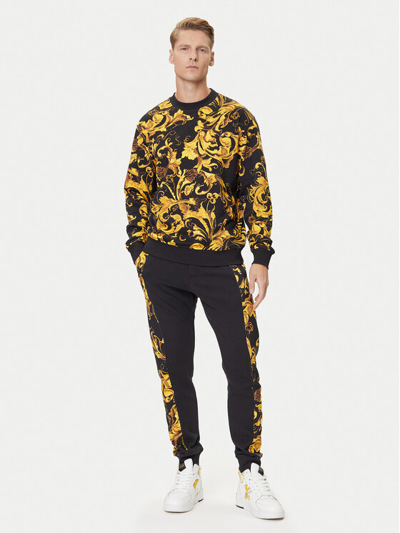 Versace Jeans Couture Versace Jeans Couture Μπλούζα 79GAI3R0 FS201 Μαύρο Regular Fit