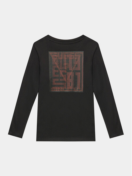 Guess Guess Блуза L3BI34 I3Z14 Черен Regular Fit