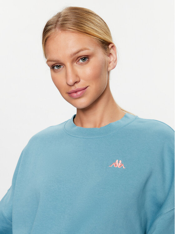 Kappa Kappa Džemperis 313022 Mėlyna Loose Fit