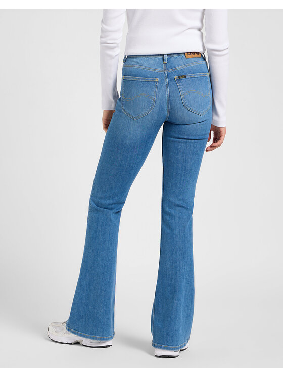 Lee Lee Jeansy BREESE Niebieski Slim Fit