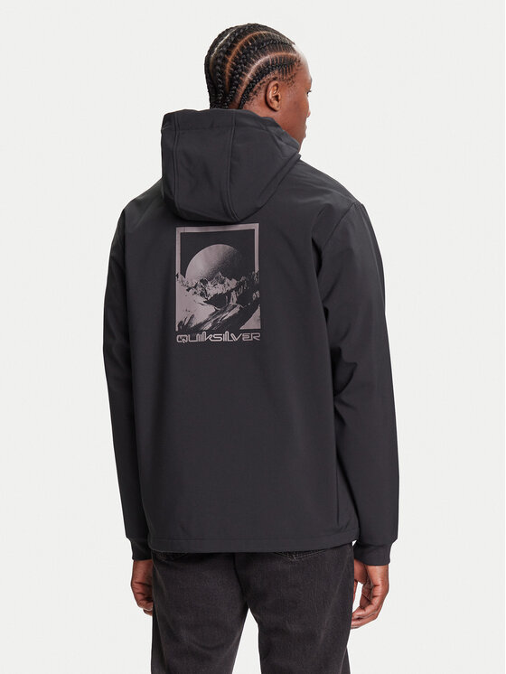 Quiksilver Quiksilver Prijelazna jakna Live For The Dream EQYJK04185 Crna Regular Fit