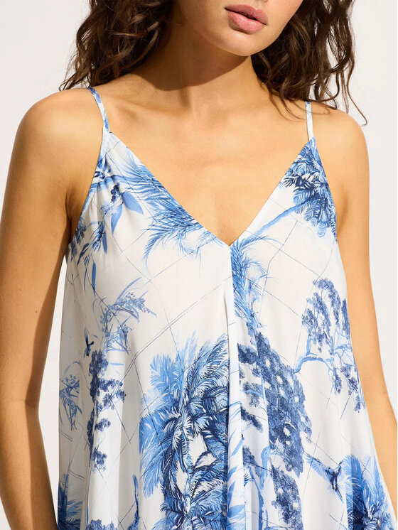 Seafolly Seafolly Vestito da spiaggia 55468-DR Bianco