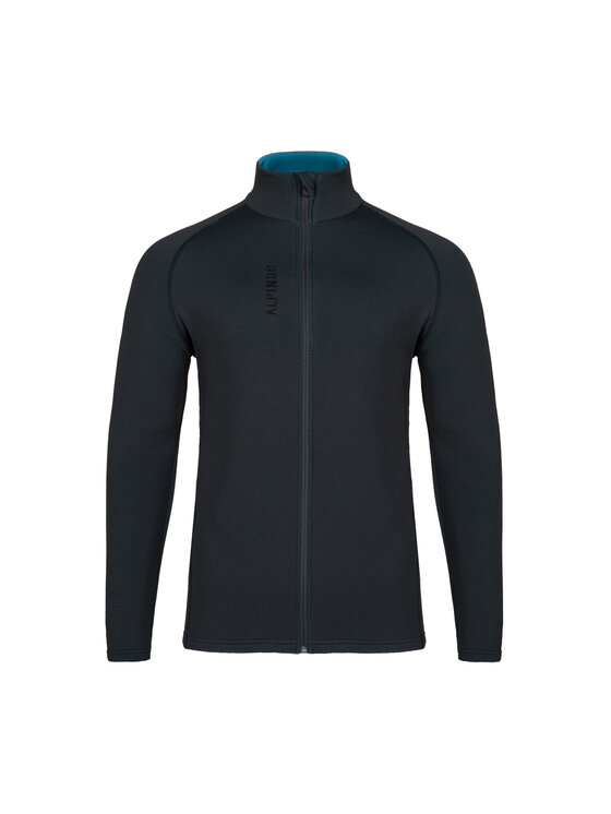 Alpinus Alpinus Bluza Tirol 1/3 zipper Szary Regular Fit