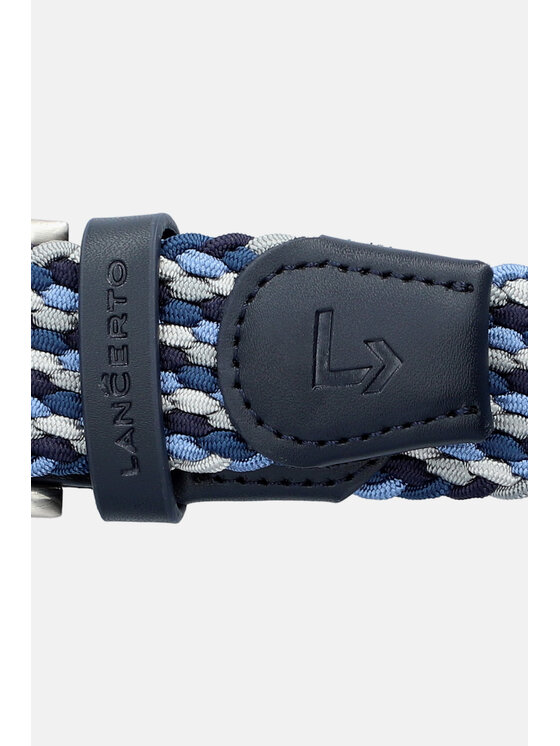 Lancerto Lancerto Pasek Męski Pleat PS090124000003 Niebieski