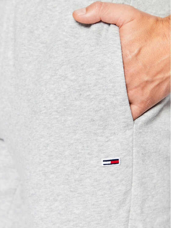 Tommy Jeans Tommy Jeans Долнище анцуг DM0DM15380 Сив Slim Fit