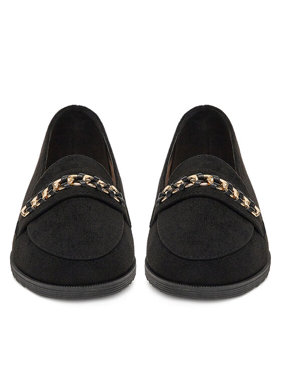 DeeZee DeeZee Loafersy XWH5-5 Czarny