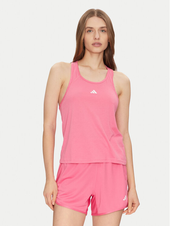 adidas adidas Funkční tričko Train Essentials Minimal Branding JC9528 Růžová Regular Fit