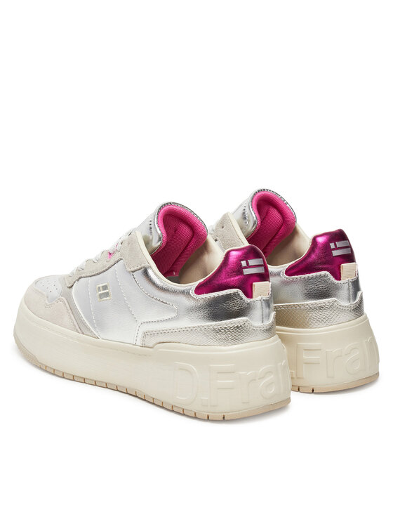 D.Franklin D.Franklin Sneakersy DFSH321095 Srebrny